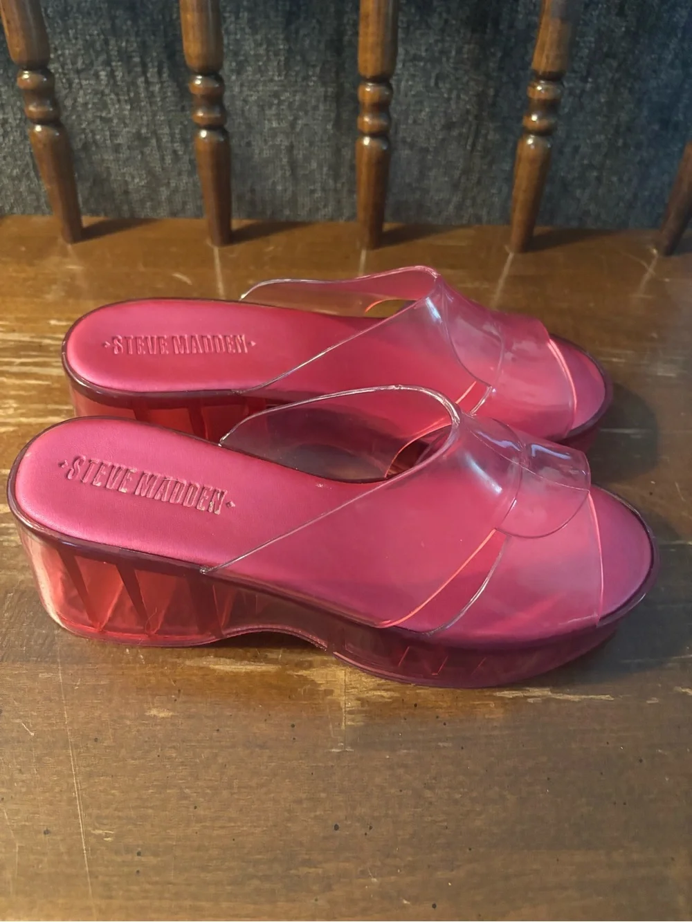 Steven Madden pink shoes